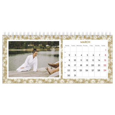 Desk calendars — Full bloom [March]