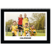 A4 Double Photo Calendar — Black frame [cover]