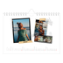 A5 Landscape Photo Calendar — Scrapbook flair [January]