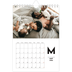 A5 Photo Calendar — Letter spotlight [cover]
