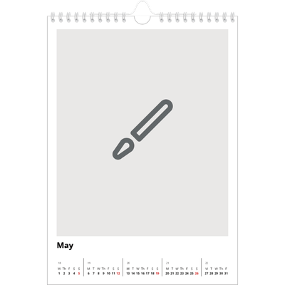 A4 Photo Calendar — Design your own product [cover]