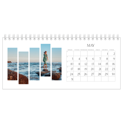 Desk calendars — Travel mosaics [May]