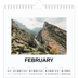 Square calendars  — Simple photo [February]