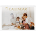 A4 Double Photo Calendar — Big gold text [cover]