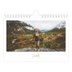 A5 Landscape Photo Calendar — Scribble text [cover]