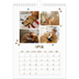 A4 Photo Calendar — Playful puppy [April]