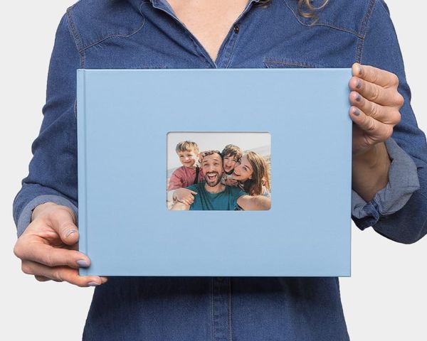 Classic Rectangle Window Cover Photo Book