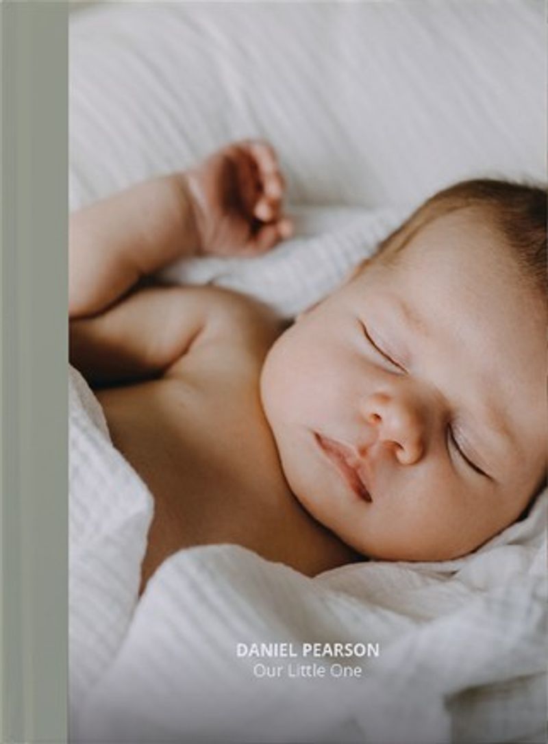 Soft colour baby book